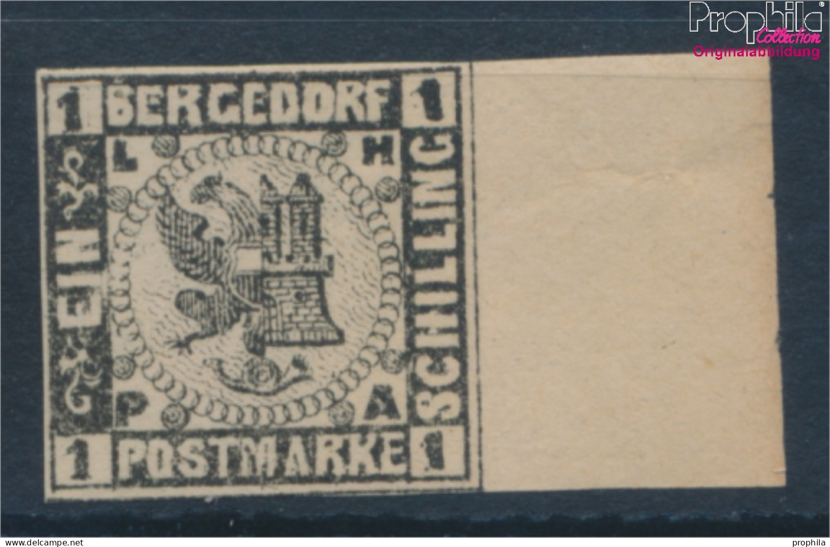 Bergedorf 2ND Neu- Bzw. Nachdruck Postfrisch 1887 Wappen (10335916 - Bergedorf