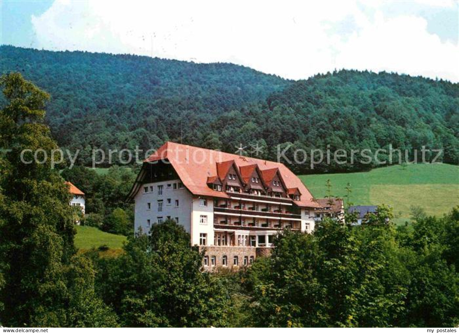 72878620 Glottertal Sanatorium Kurhaus Glotterbad Schauplatz Der Fernsehserie Sc - Glottertal