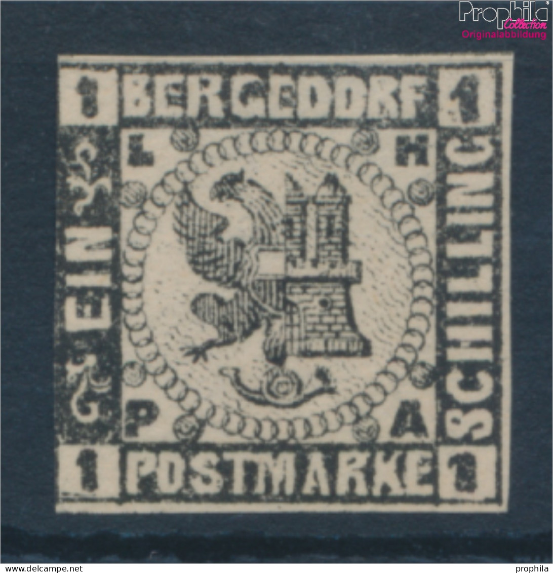 Bergedorf 2ND Neu- Bzw. Nachdruck Postfrisch 1887 Wappen (10335925 - Bergedorf