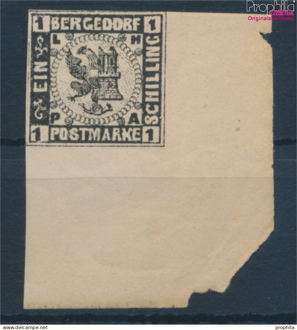 Bergedorf 2ND Neu- Bzw. Nachdruck Postfrisch 1887 Wappen (10335928 - Bergedorf