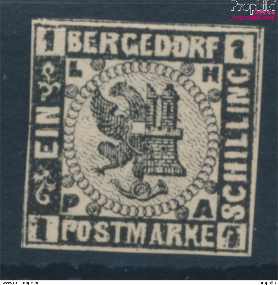 Bergedorf 2ND Neu- Bzw. Nachdruck Postfrisch 1887 Wappen (10335936 - Bergedorf