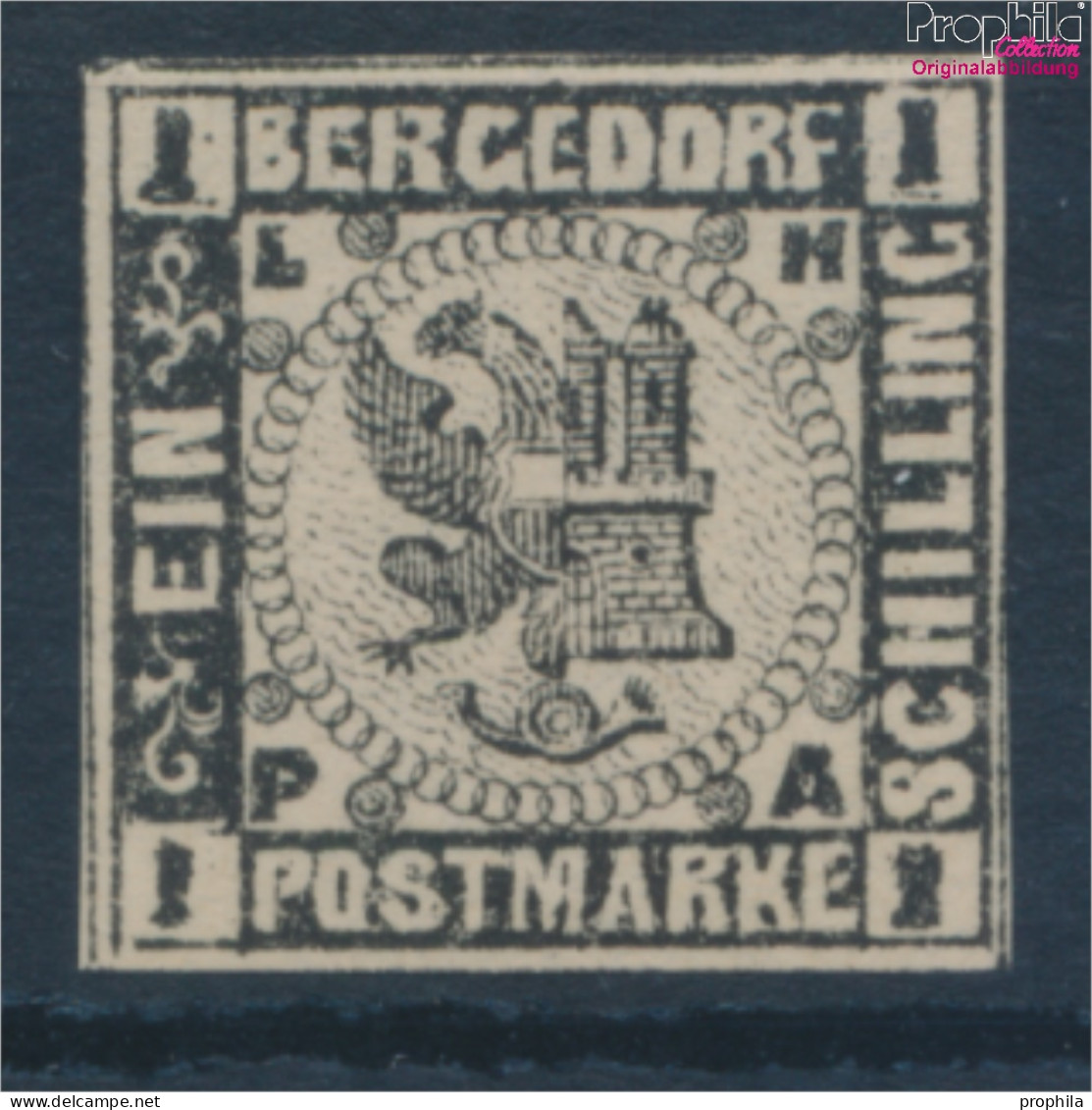 Bergedorf 2ND Neu- Bzw. Nachdruck Postfrisch 1887 Wappen (10335945 - Bergedorf