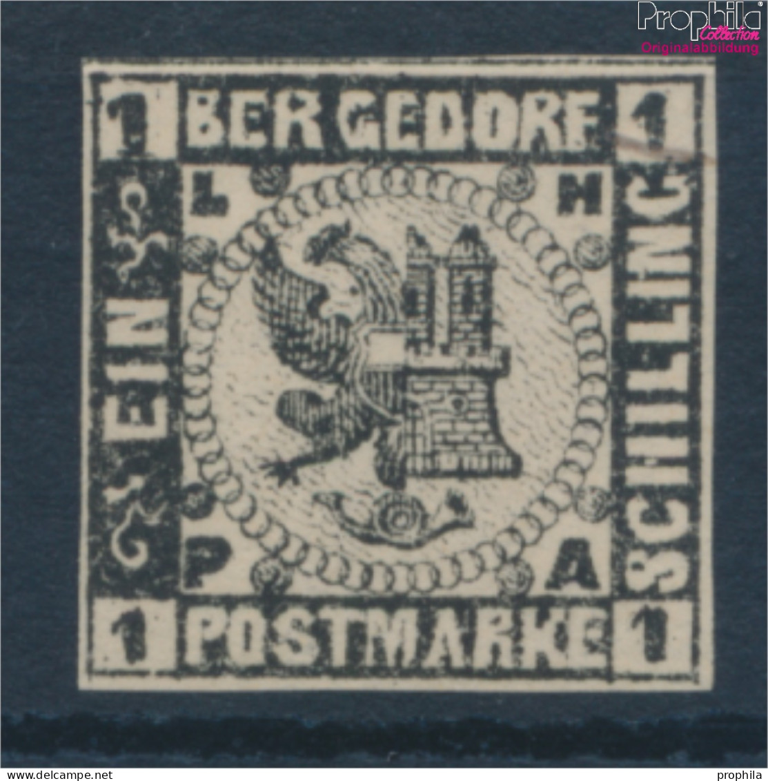 Bergedorf 2ND Neu- Bzw. Nachdruck Postfrisch 1887 Wappen (10335950 - Bergedorf