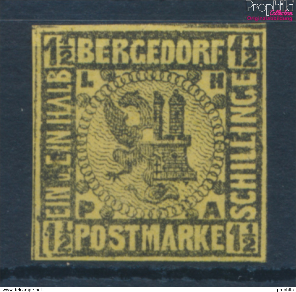 Bergedorf 3ND Neu- Bzw. Nachdruck Postfrisch 1887 Wappen (10335848 - Bergedorf