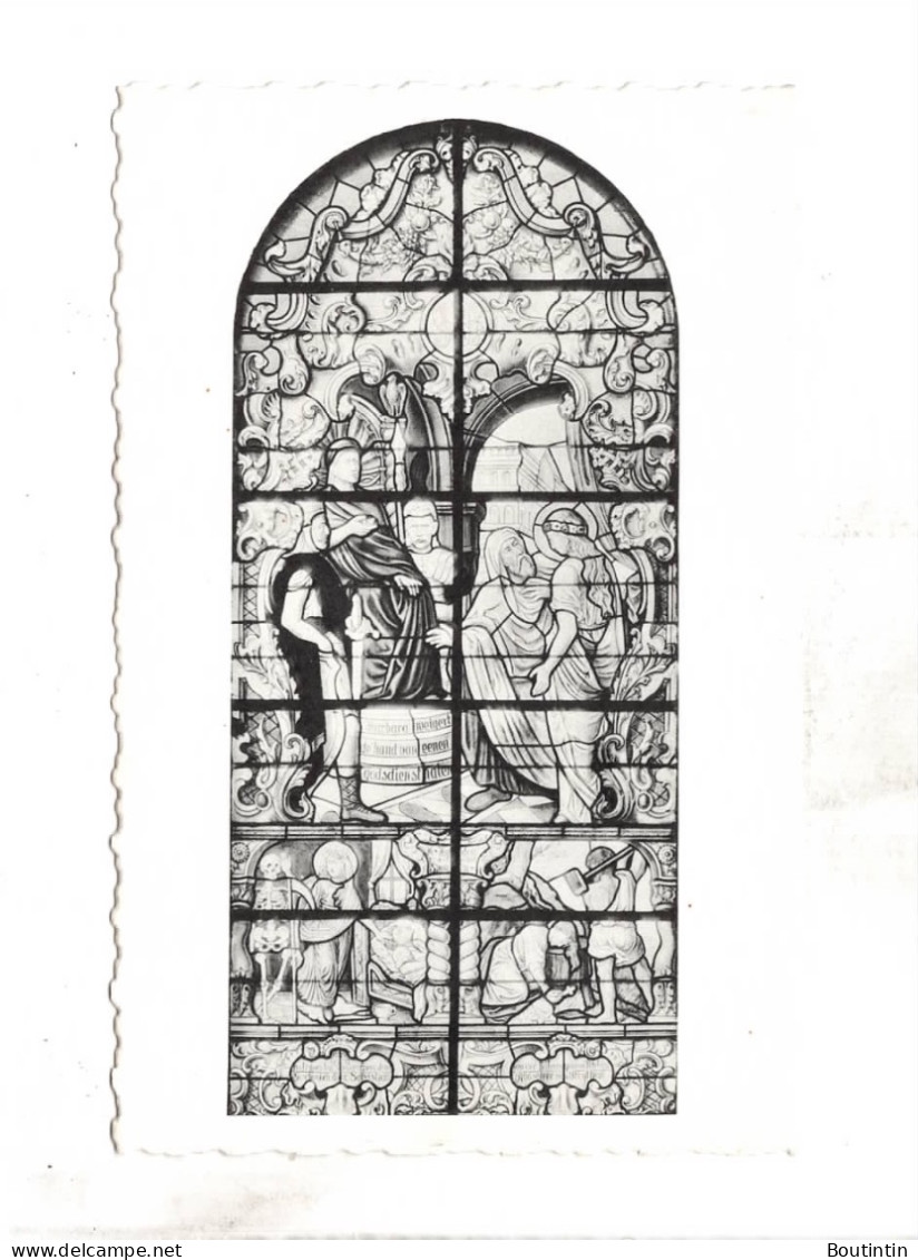 7  Kaarten Strijtem Parochiekerk Glasramen - Roosdaal