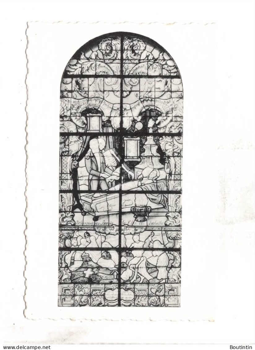 7  Kaarten Strijtem Parochiekerk Glasramen - Roosdaal