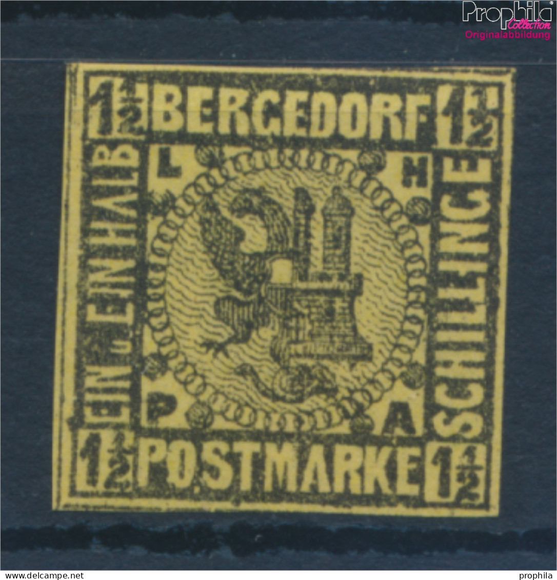 Bergedorf 3ND Neu- Bzw. Nachdruck Postfrisch 1887 Wappen (10335850 - Bergedorf