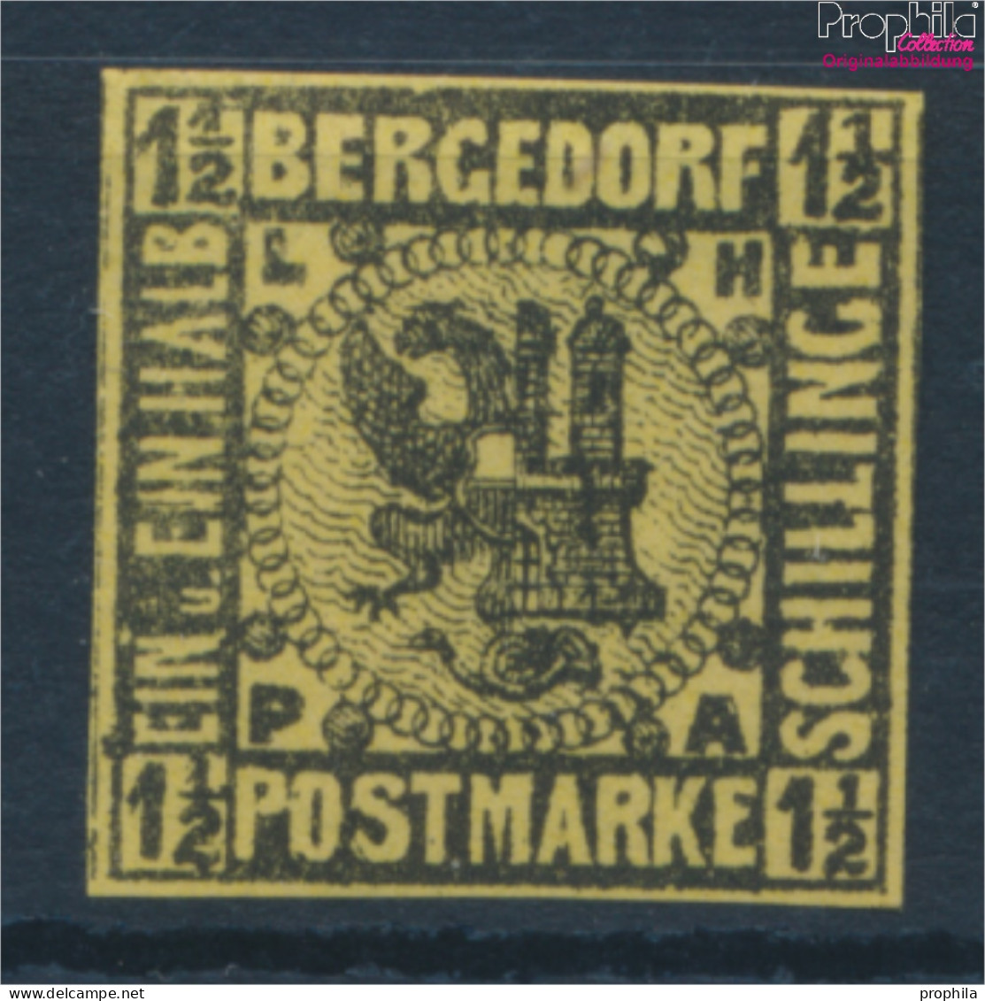 Bergedorf 3ND Neu- Bzw. Nachdruck Postfrisch 1887 Wappen (10335851 - Bergedorf