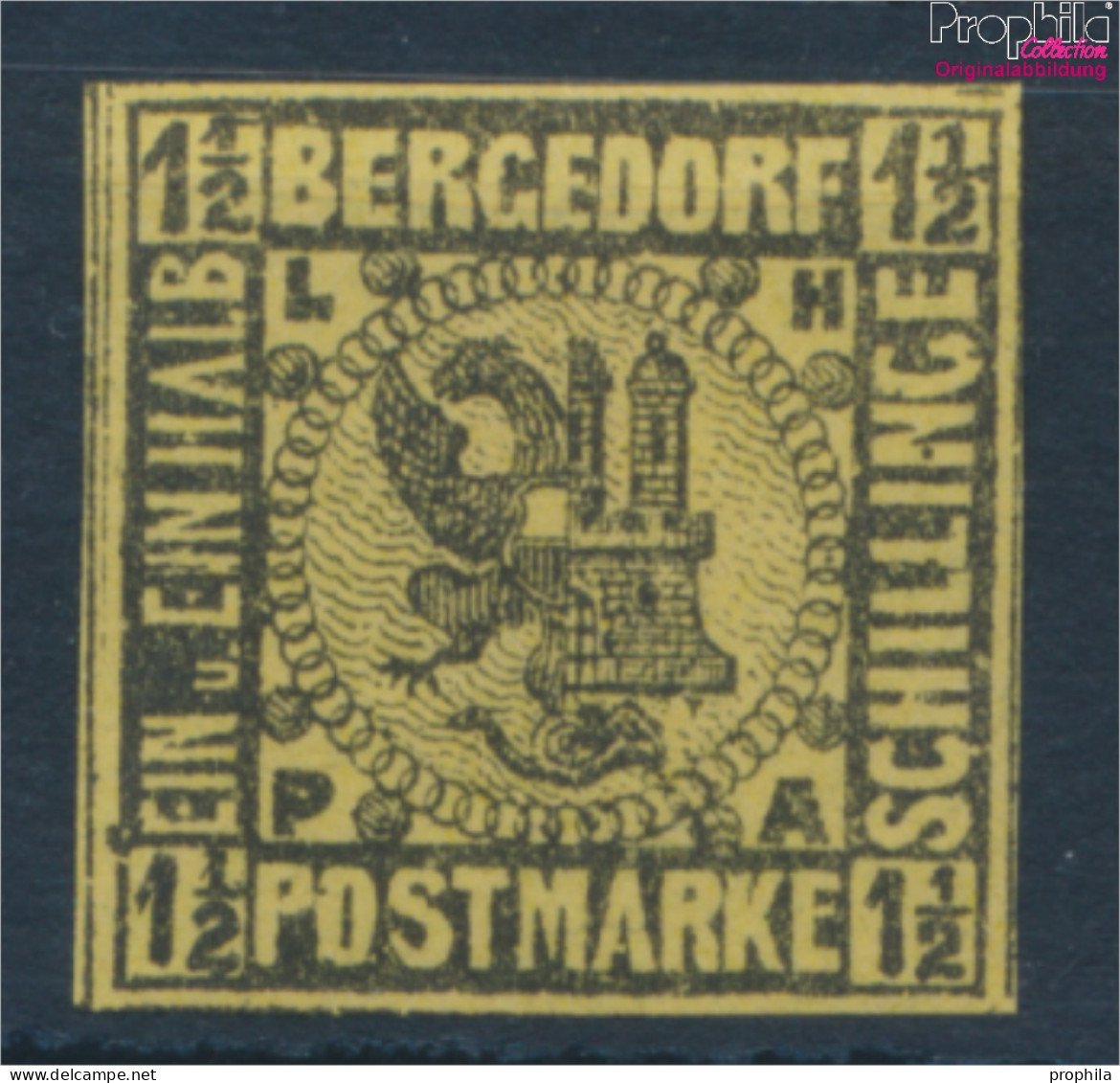 Bergedorf 3ND Neu- Bzw. Nachdruck Postfrisch 1887 Wappen (10335852 - Bergedorf