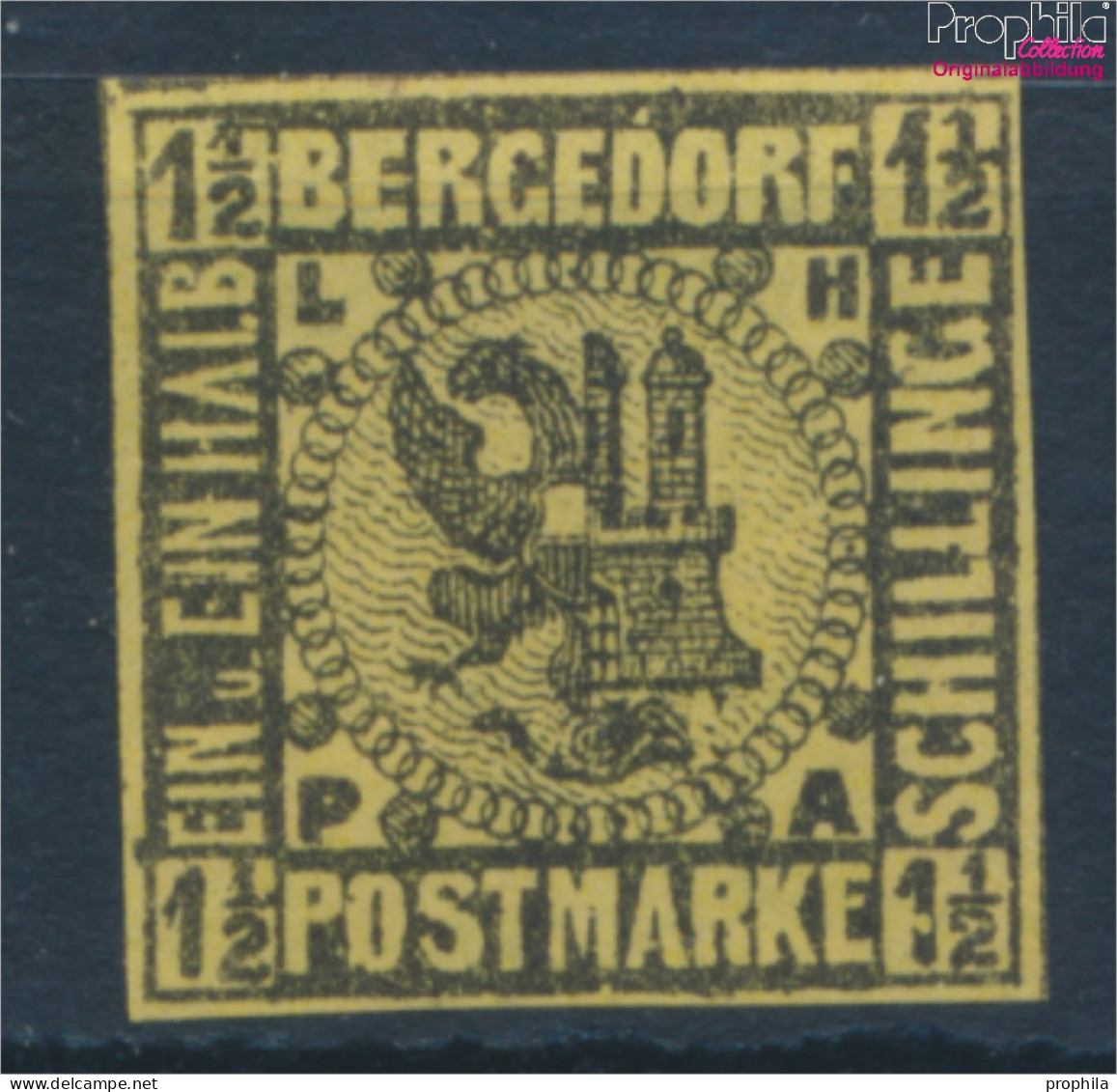 Bergedorf 3ND Neu- Bzw. Nachdruck Postfrisch 1887 Wappen (10335854 - Bergedorf