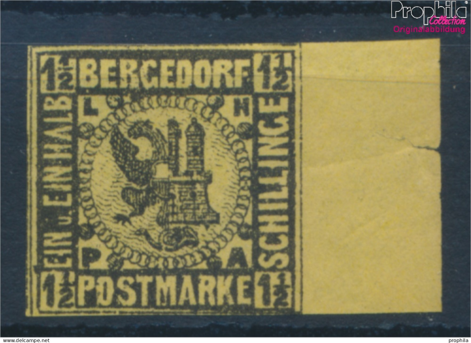 Bergedorf 3ND Neu- Bzw. Nachdruck Postfrisch 1887 Wappen (10335856 - Bergedorf