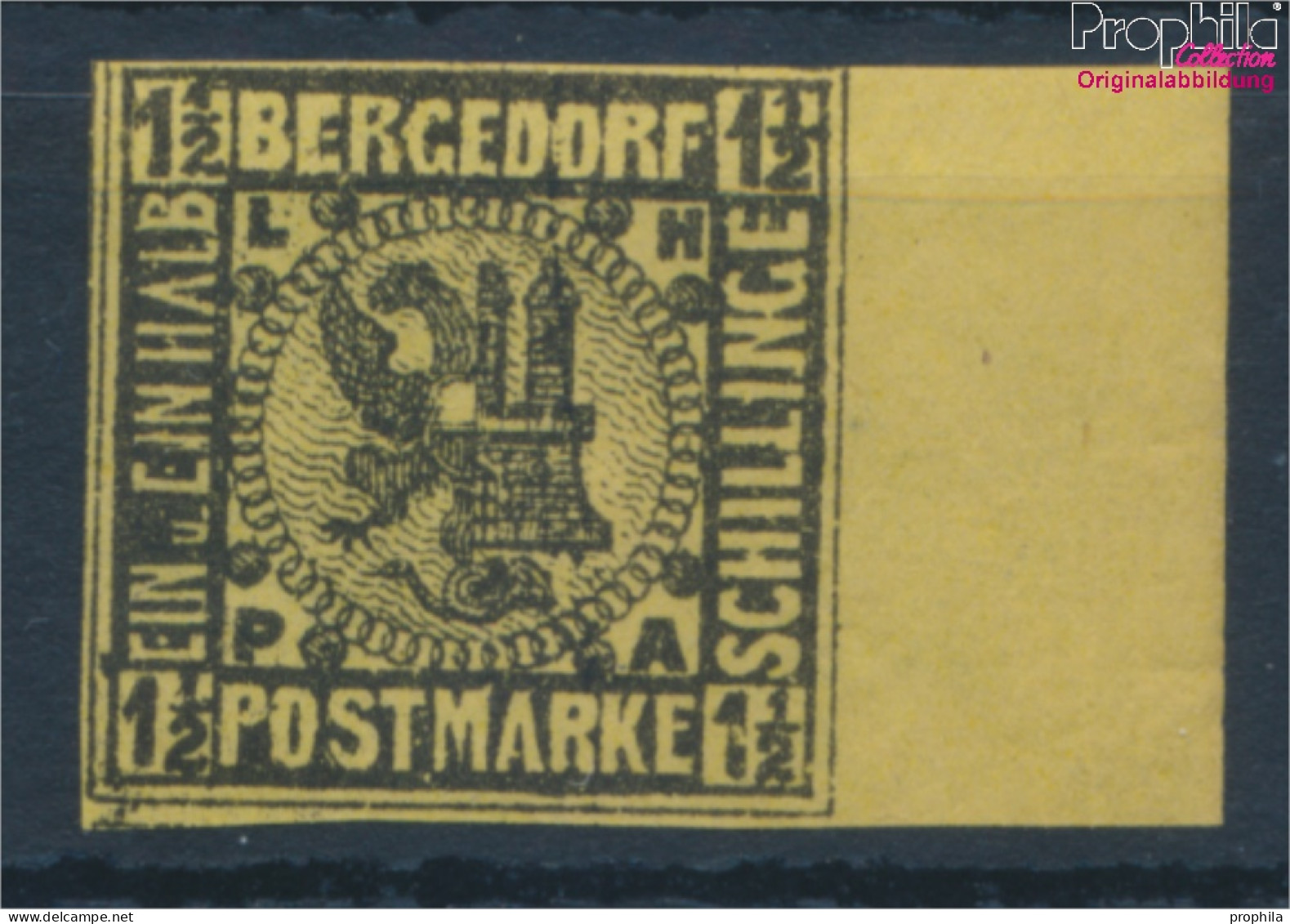 Bergedorf 3ND Neu- Bzw. Nachdruck Postfrisch 1887 Wappen (10335857 - Bergedorf