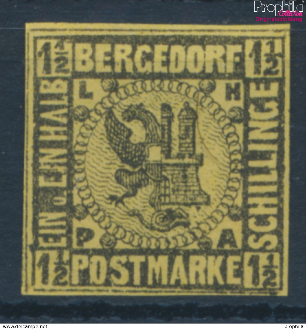 Bergedorf 3ND Neu- Bzw. Nachdruck Postfrisch 1887 Wappen (10335859 - Bergedorf