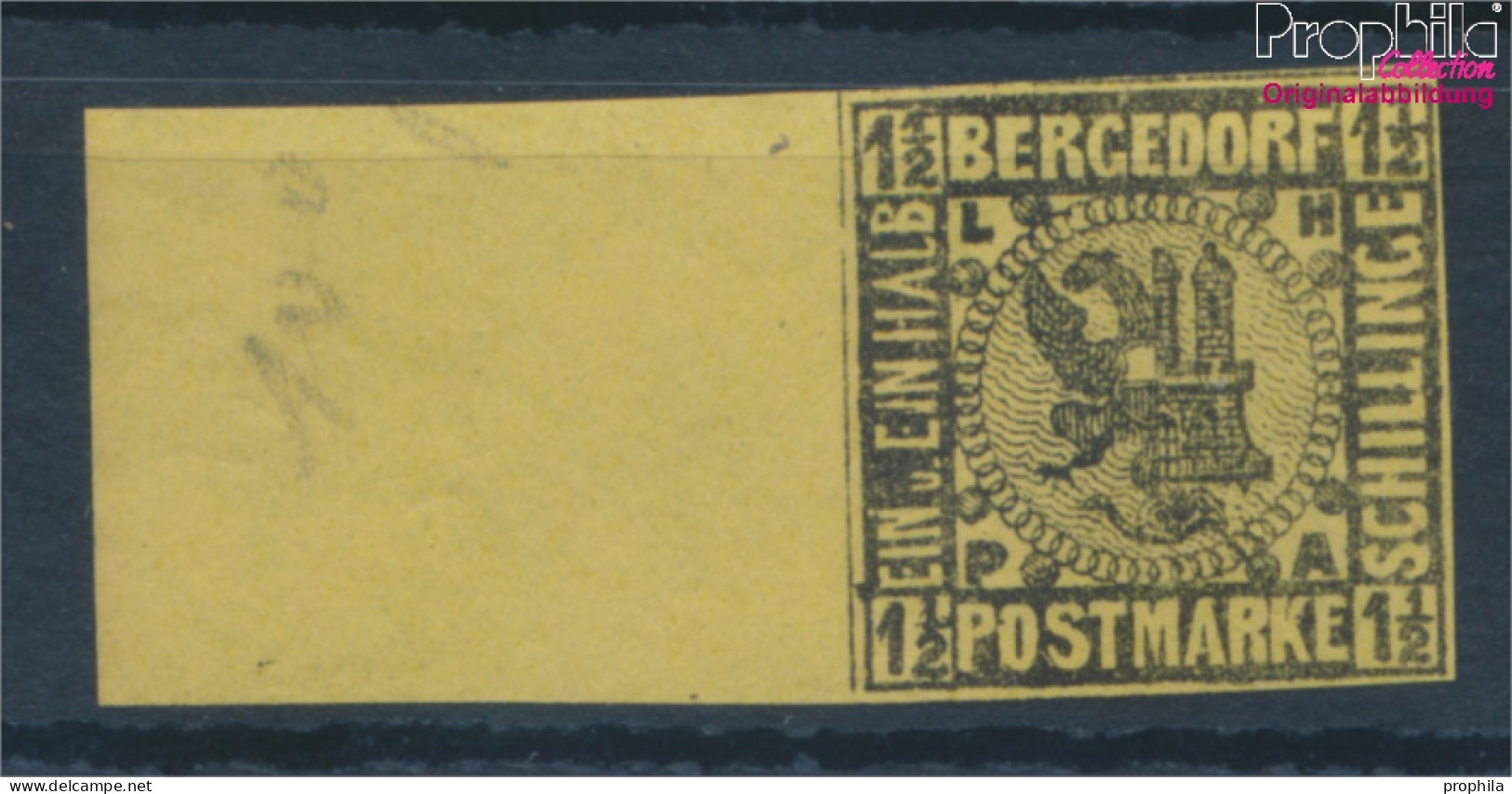 Bergedorf 3ND Neu- Bzw. Nachdruck Postfrisch 1887 Wappen (10335877 - Bergedorf