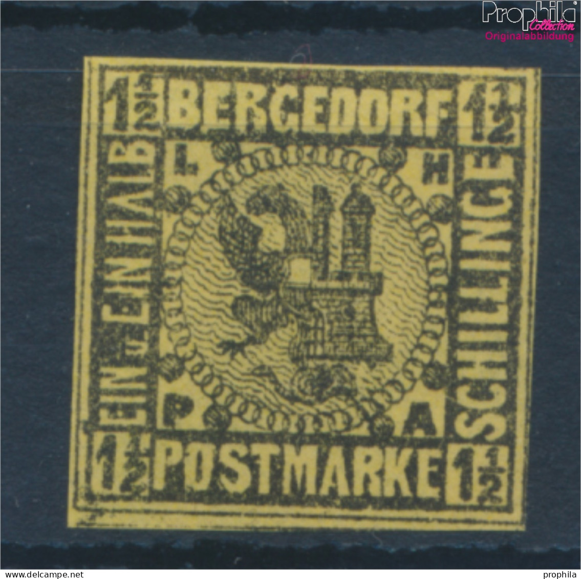 Bergedorf 3ND Neu- Bzw. Nachdruck Postfrisch 1887 Wappen (10335878 - Bergedorf