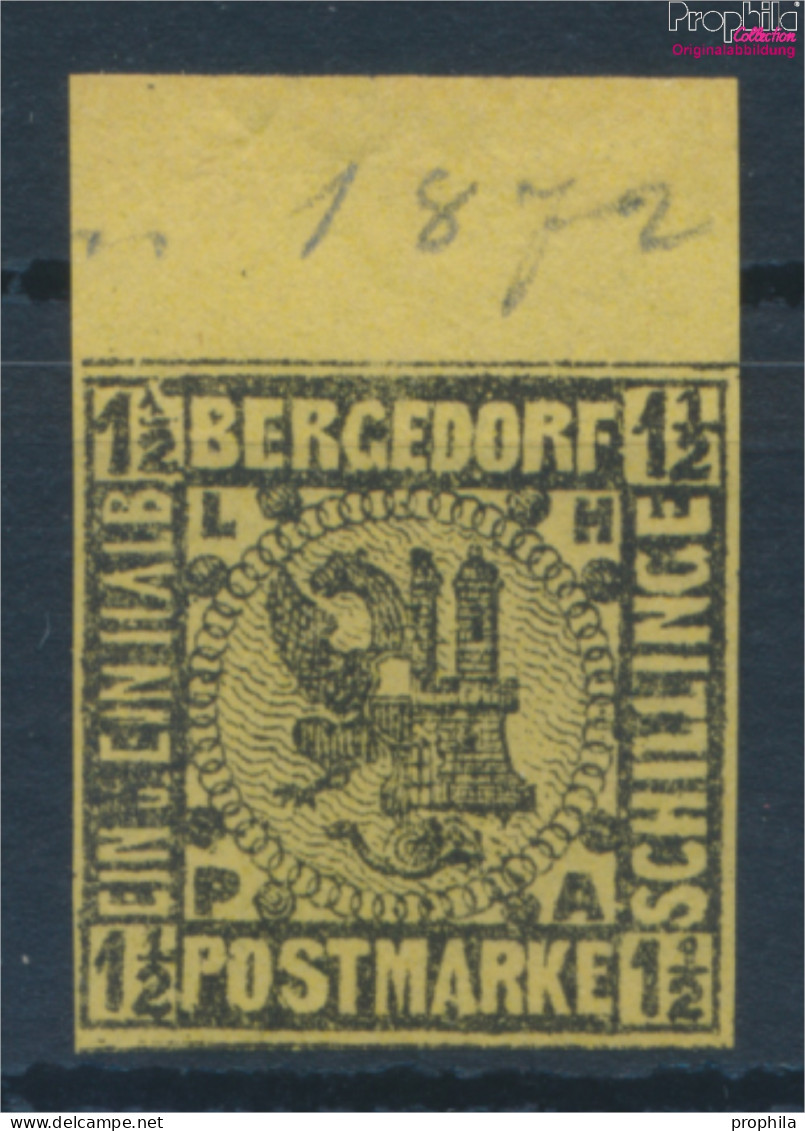 Bergedorf 3ND Neu- Bzw. Nachdruck Postfrisch 1887 Wappen (10335879 - Bergedorf