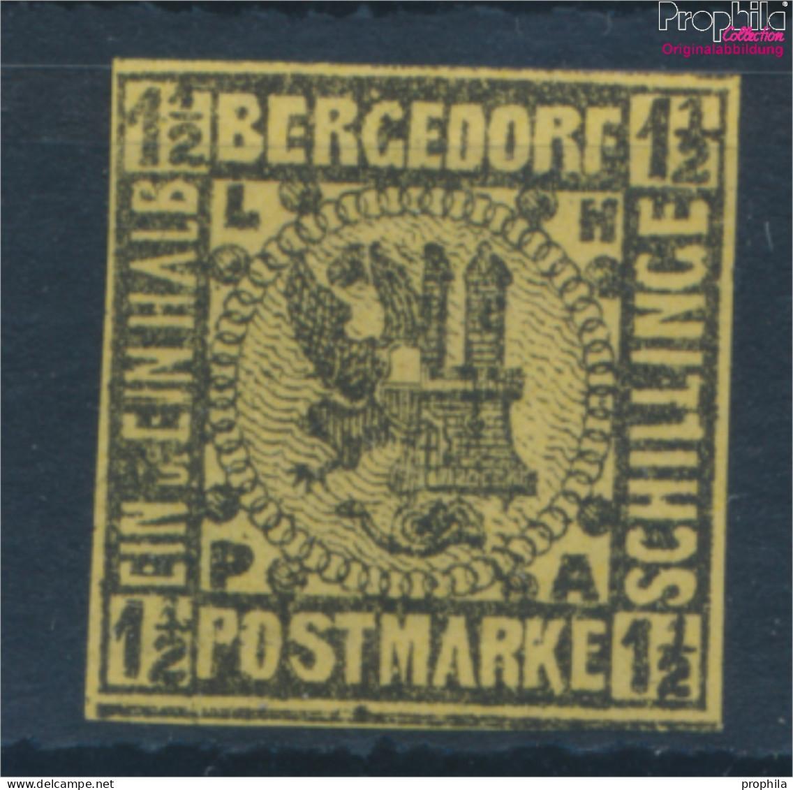 Bergedorf 3ND Neu- Bzw. Nachdruck Postfrisch 1887 Wappen (10335881 - Bergedorf