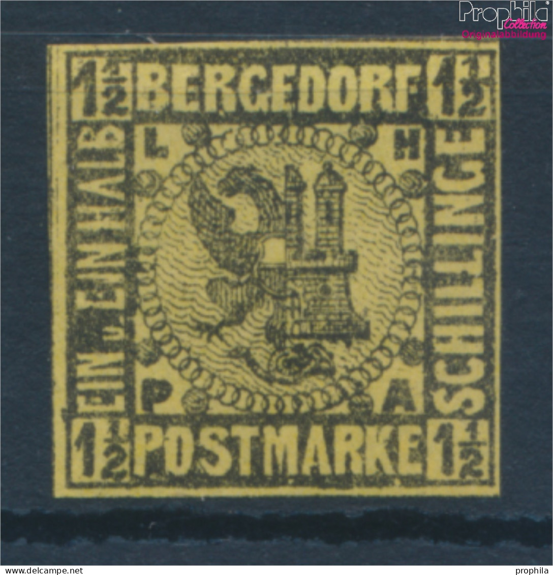 Bergedorf 3ND Neu- Bzw. Nachdruck Postfrisch 1887 Wappen (10335882 - Bergedorf