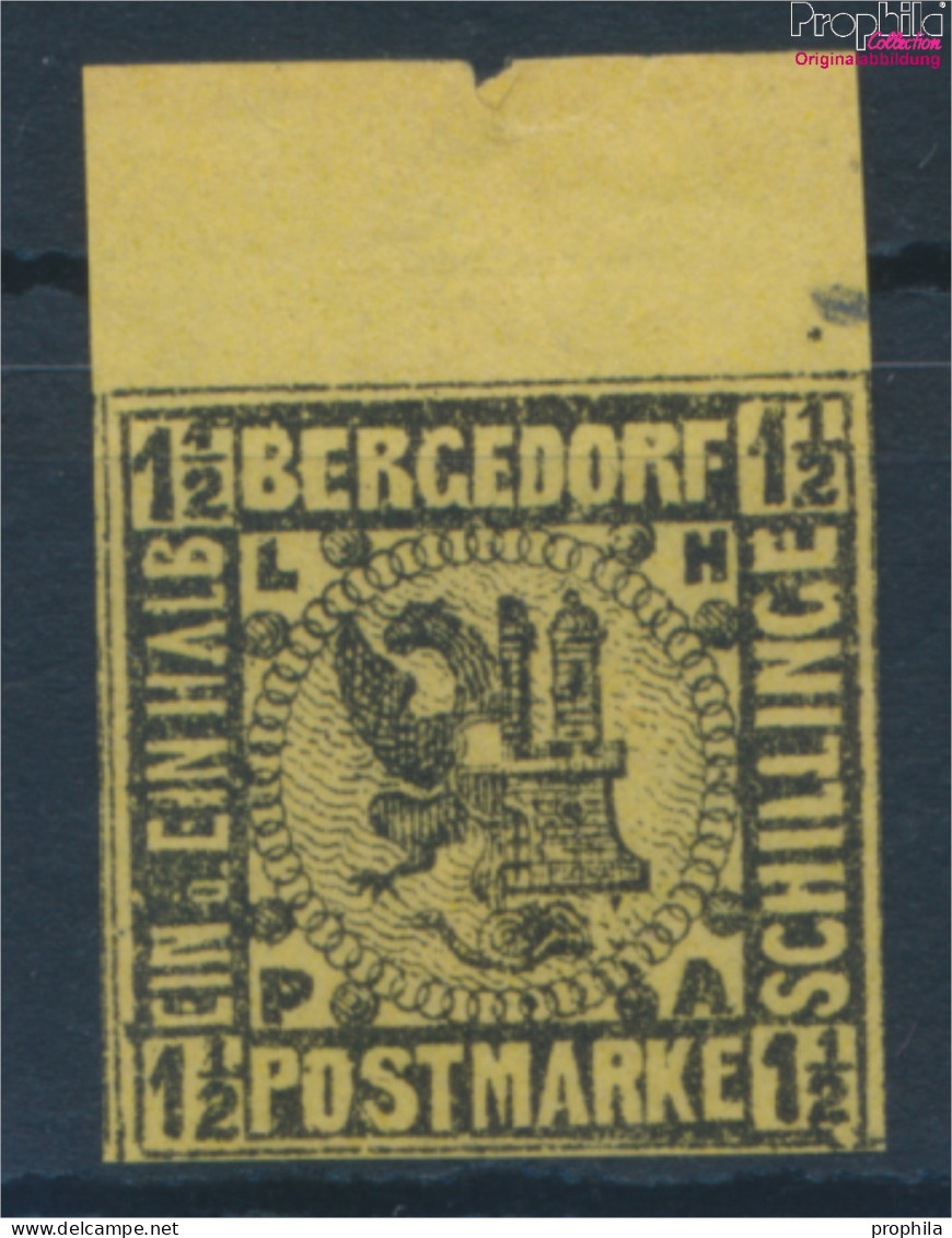 Bergedorf 3ND Neu- Bzw. Nachdruck Postfrisch 1887 Wappen (10335883 - Bergedorf