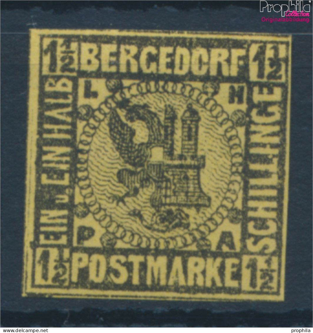 Bergedorf 3ND Neu- Bzw. Nachdruck Postfrisch 1887 Wappen (10335890 - Bergedorf