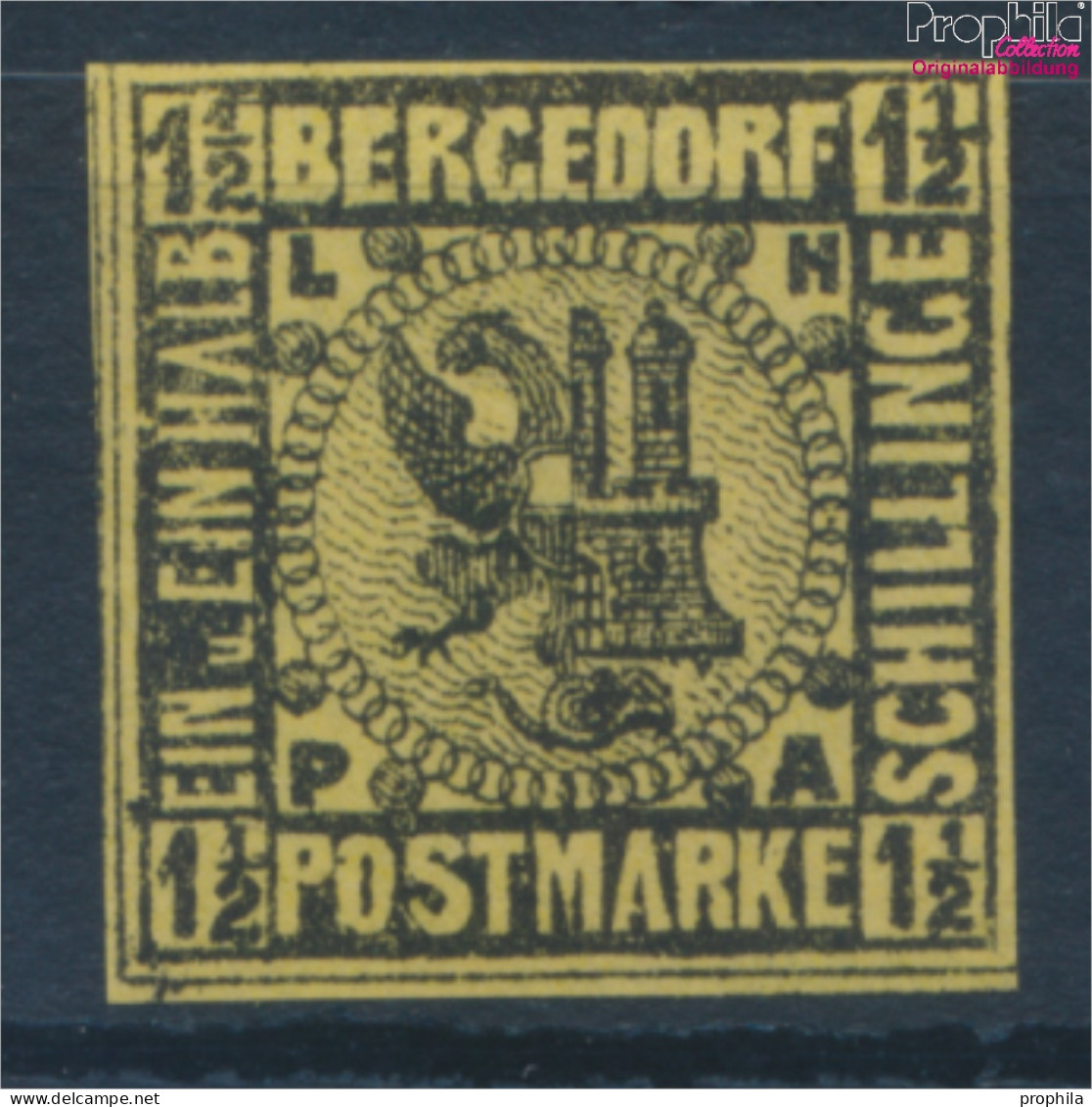 Bergedorf 3ND Neu- Bzw. Nachdruck Postfrisch 1887 Wappen (10335892 - Bergedorf