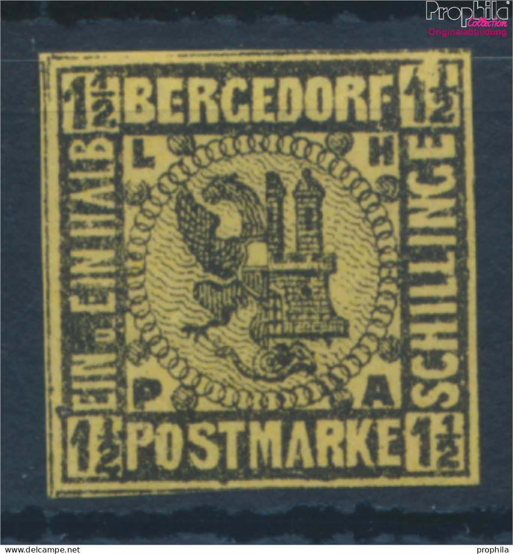 Bergedorf 3ND Neu- Bzw. Nachdruck Postfrisch 1887 Wappen (10335893 - Bergedorf