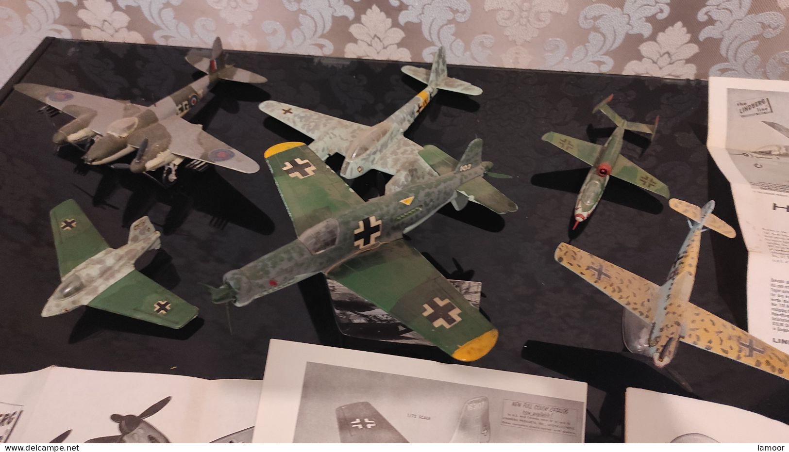 2 WK Luftwaffe Flugzeuge Sammlung Ca 30 Cm Stück - Avions & Hélicoptères