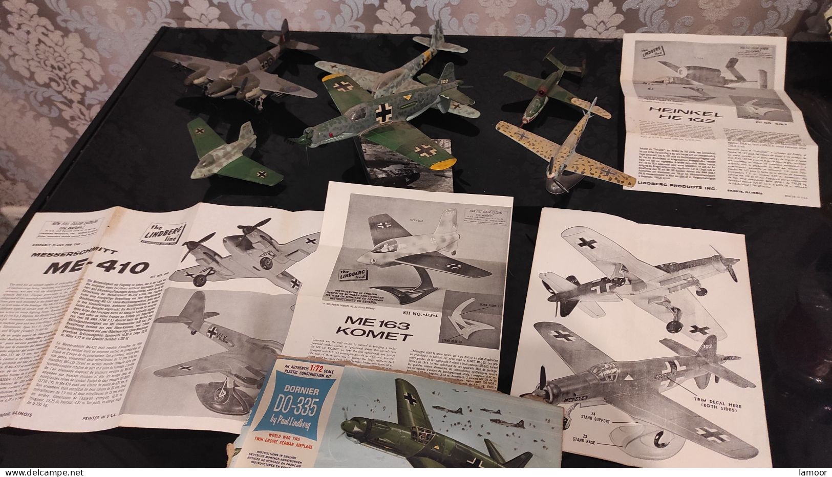 2 WK Luftwaffe Flugzeuge Sammlung Ca 30 Cm Stück - Aviones & Helicópteros