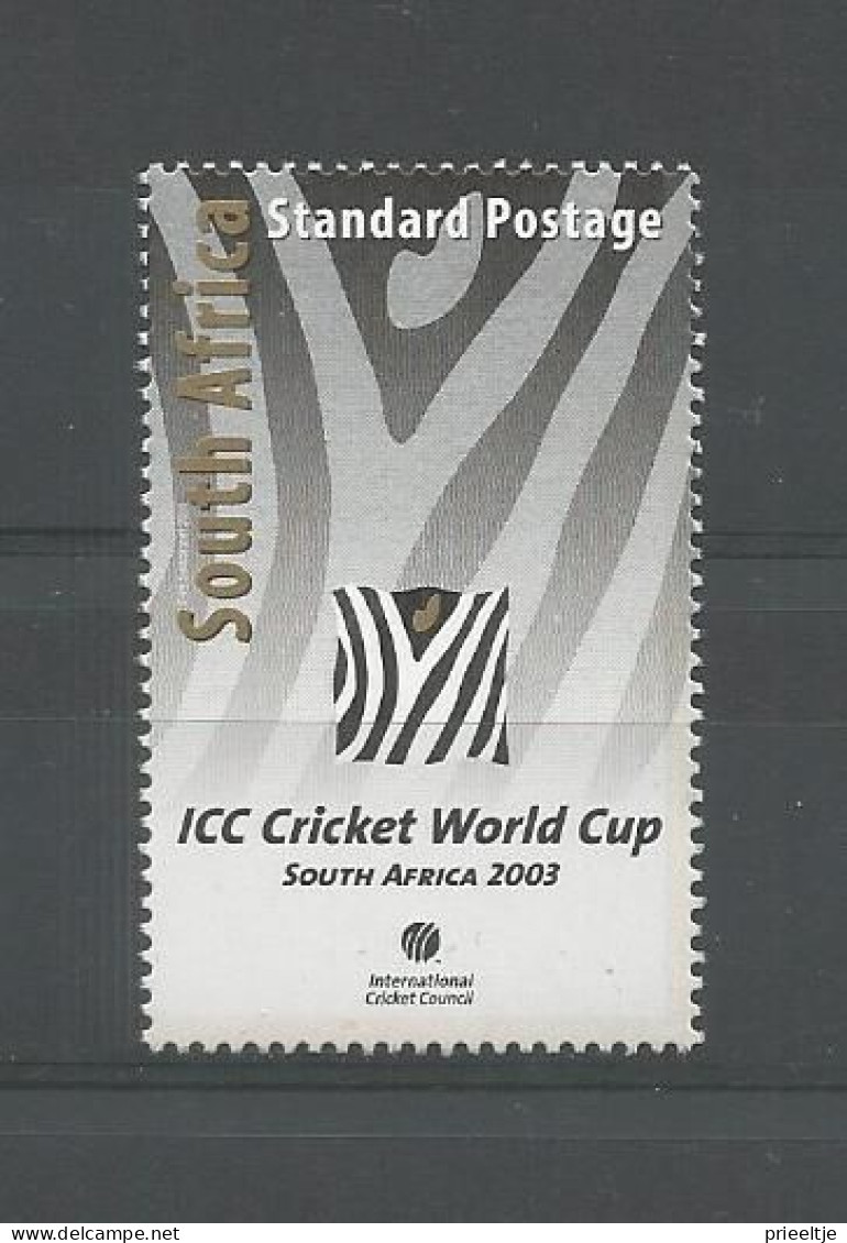 S. Africa 2001 ICC Cricket World Cup Y.T. 1195 ** - Ongebruikt