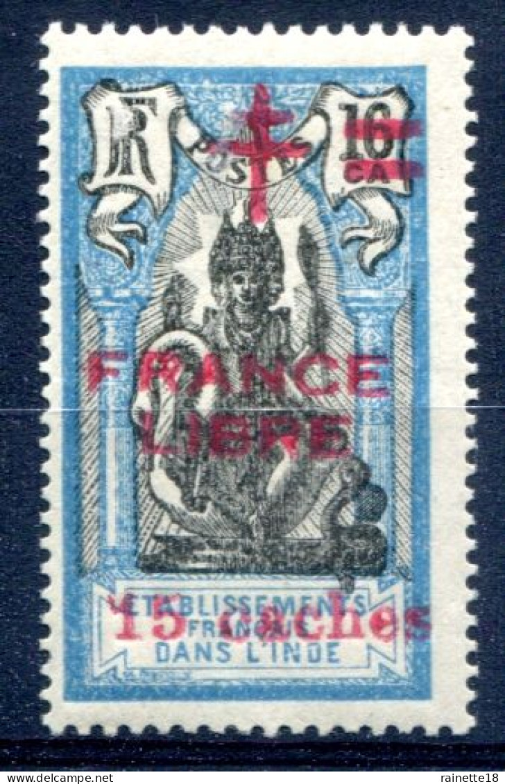 Inde (Ets Français Dans L' )         187 **  Signé - Unused Stamps