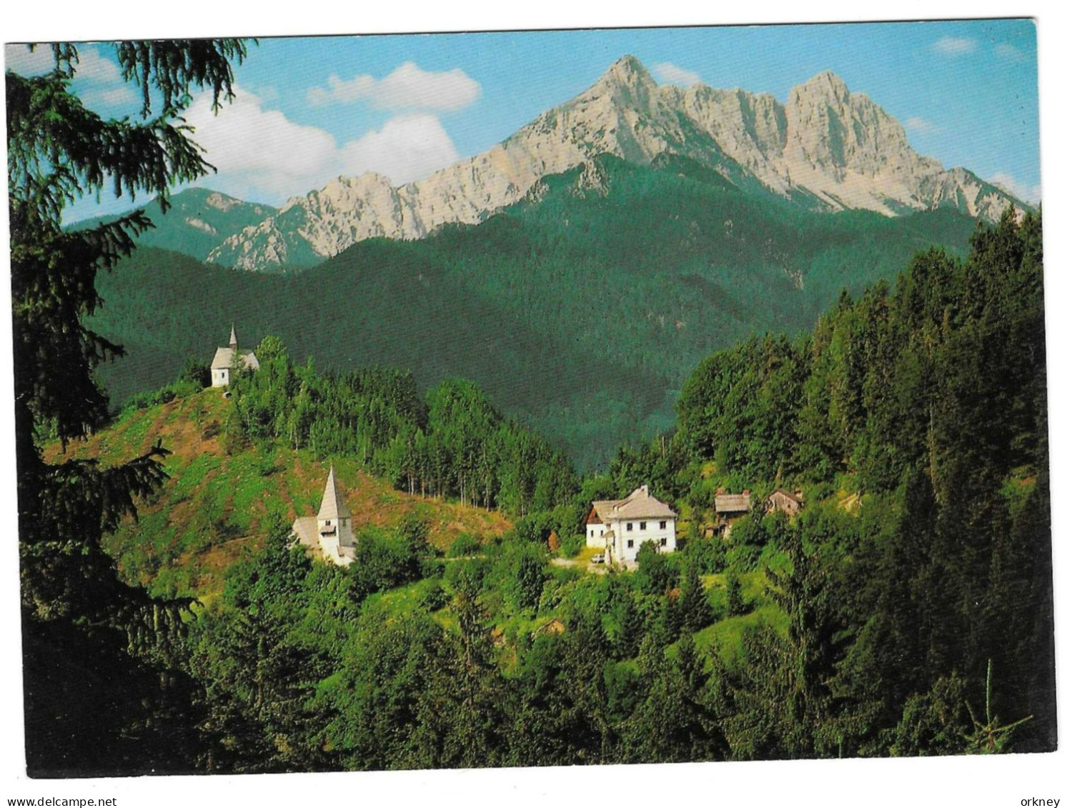 Oostenrijk Ober-Ebriach Blick Von Der Hochobir-Alpenstrasse - Kitzbühel