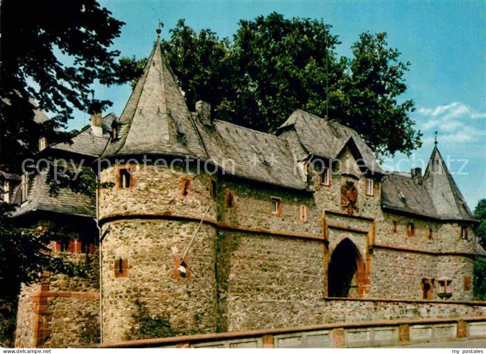 72875812 Friedberg Hessen Suedliches Burgtor Friedberg (Hessen) - Friedberg