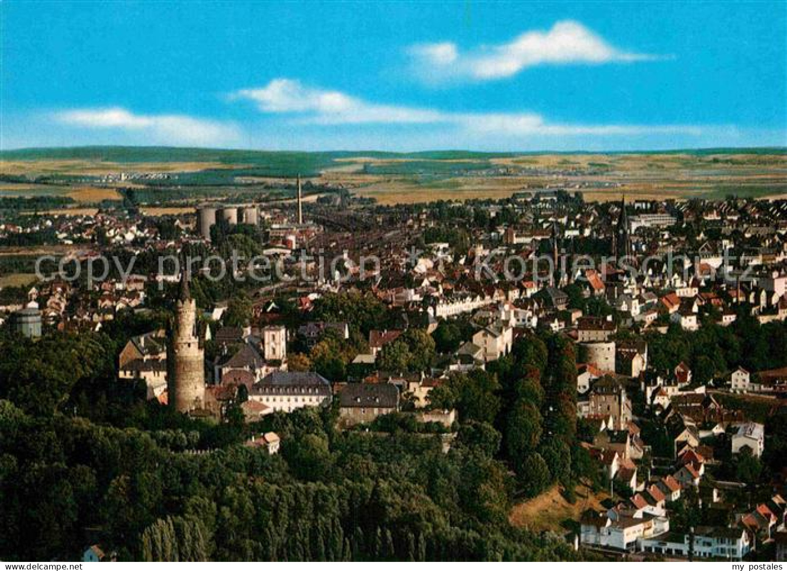 72875806 Friedberg Hessen Stadtpanorama Friedberg (Hessen) - Friedberg