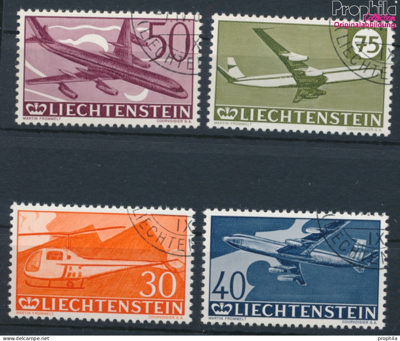 Liechtenstein 391-394 (kompl.Ausg.) Gestempelt 1960 Flugpost (10331923 - Gebraucht