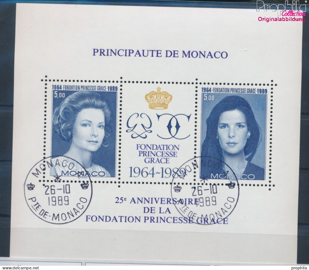 Monaco Block46 (kompl.Ausg.) Gestempelt 1989 Gracia-Stiftung (10341861 - Oblitérés