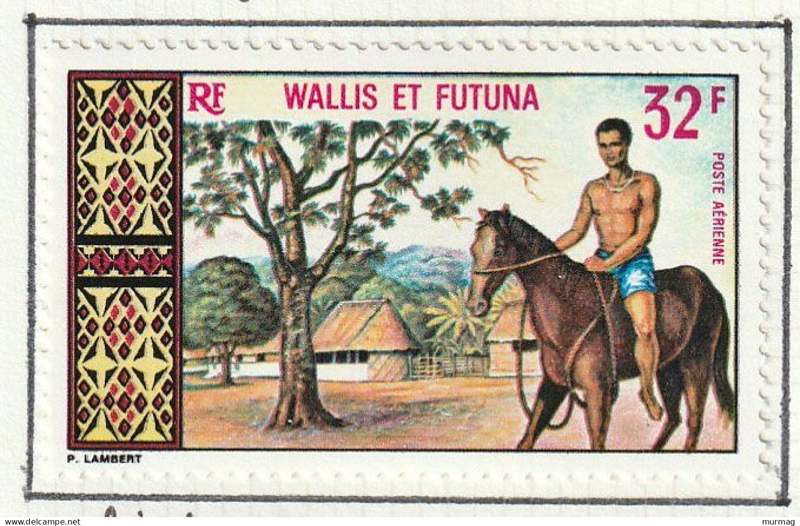 WALLIS & FUTUNA - Sujets Divers, Hippisme, Pêche - Y&T PA 34, 36 - 1969 - Nuevos