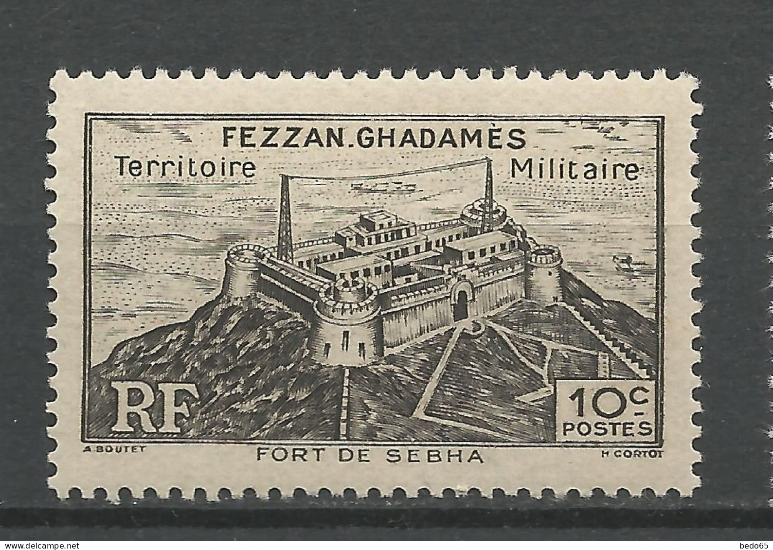 FEZZAN N° 28 NEUF** LUXE SANS CHARNIERE NI TRACE Très Bon Centrage / Hingeless  / MNH - Nuovi