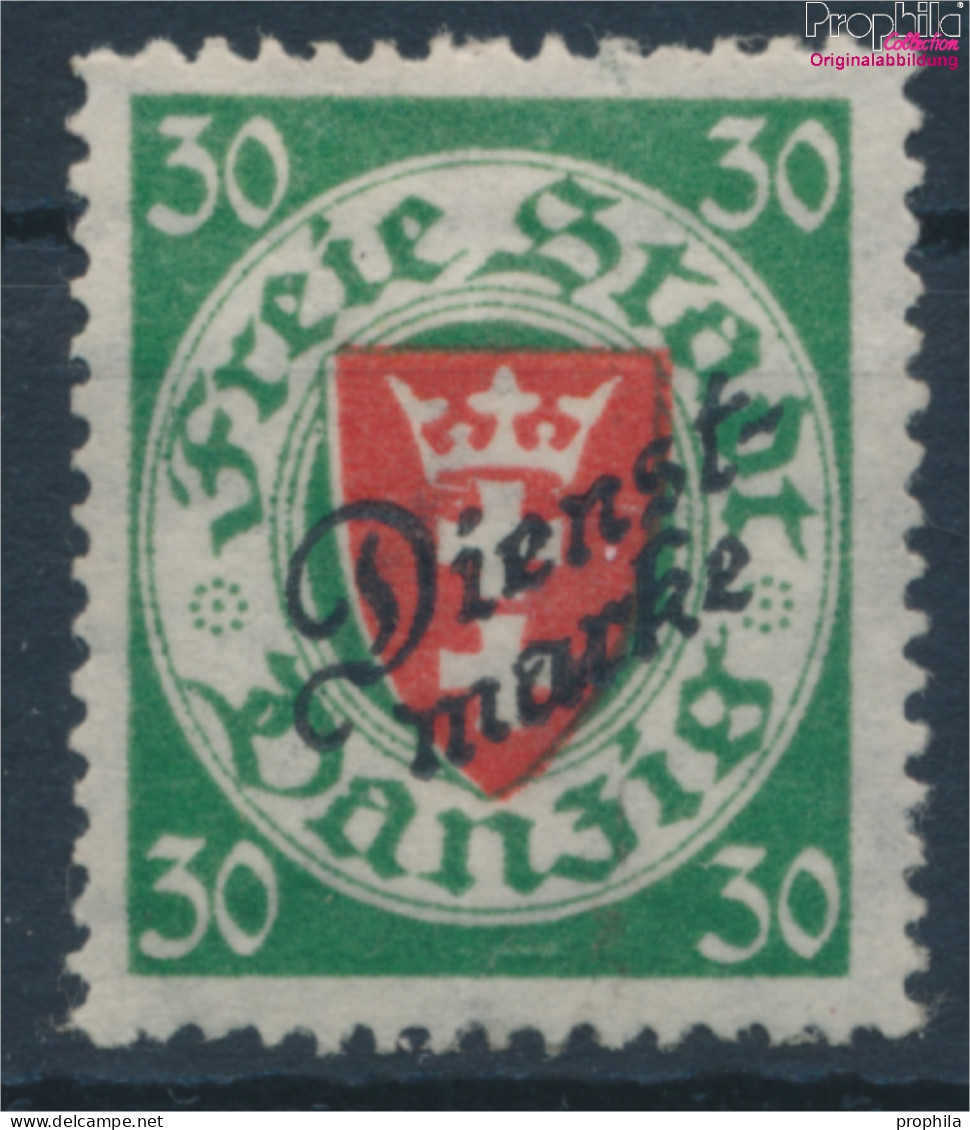 Danzig D47 Mit Falz 1924 Dienstmarke (10335793 - Dienstzegels