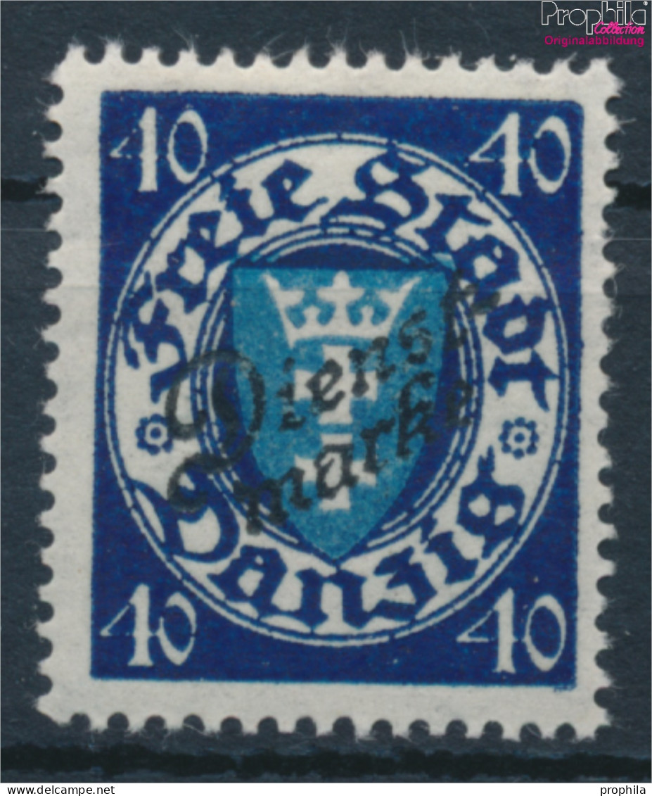 Danzig D49a Mit Falz 1924 Dienstmarke (10339313 - Service