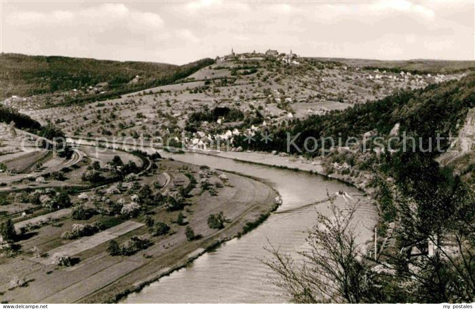 72875214 Dilsberg Panorama Neckartal Neckargemuend - Neckargemünd