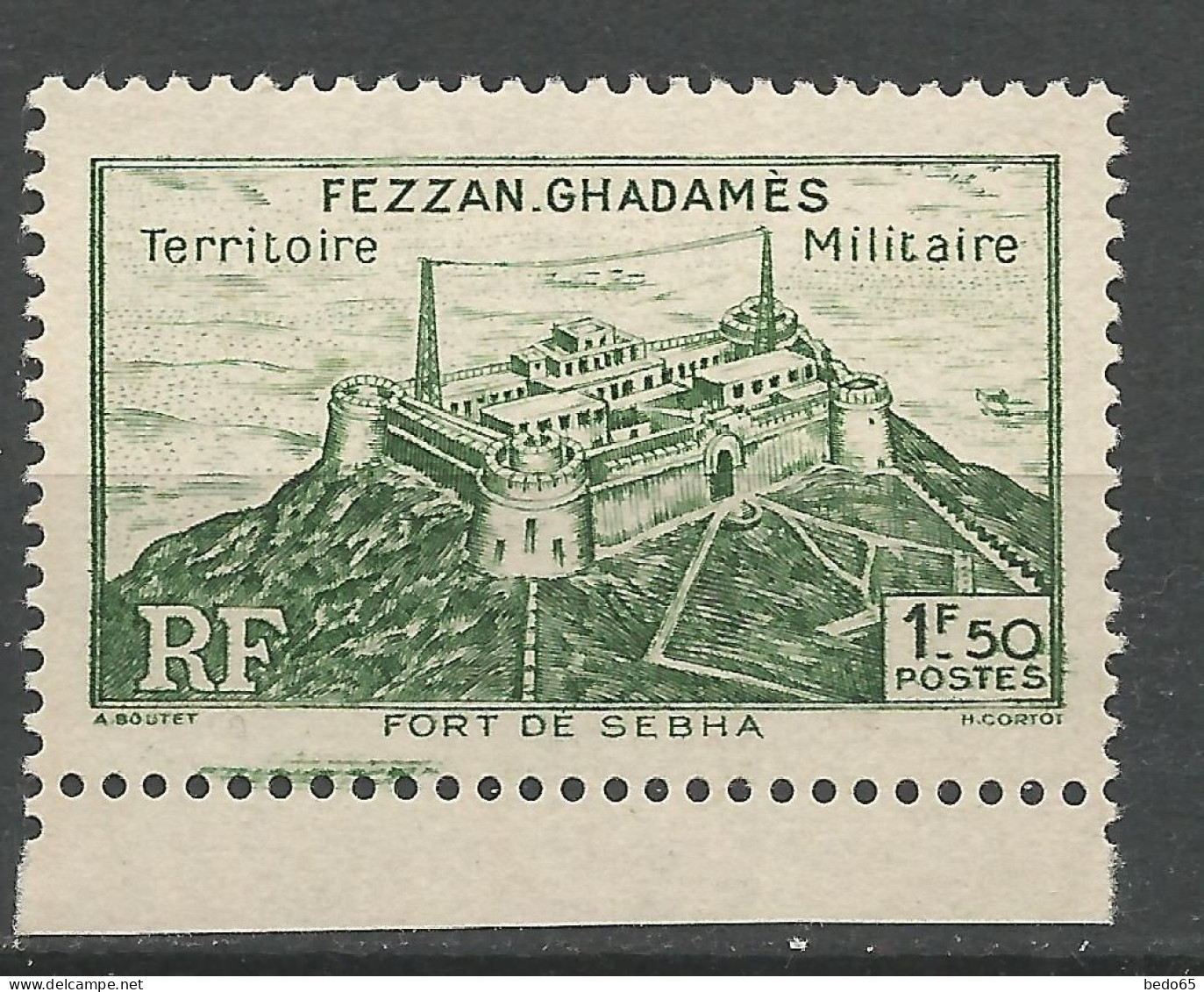 FEZZAN N° 31 NEUF** LUXE SANS CHARNIERE NI TRACE Très Bon Centrage / Hingeless  / MNH - Neufs