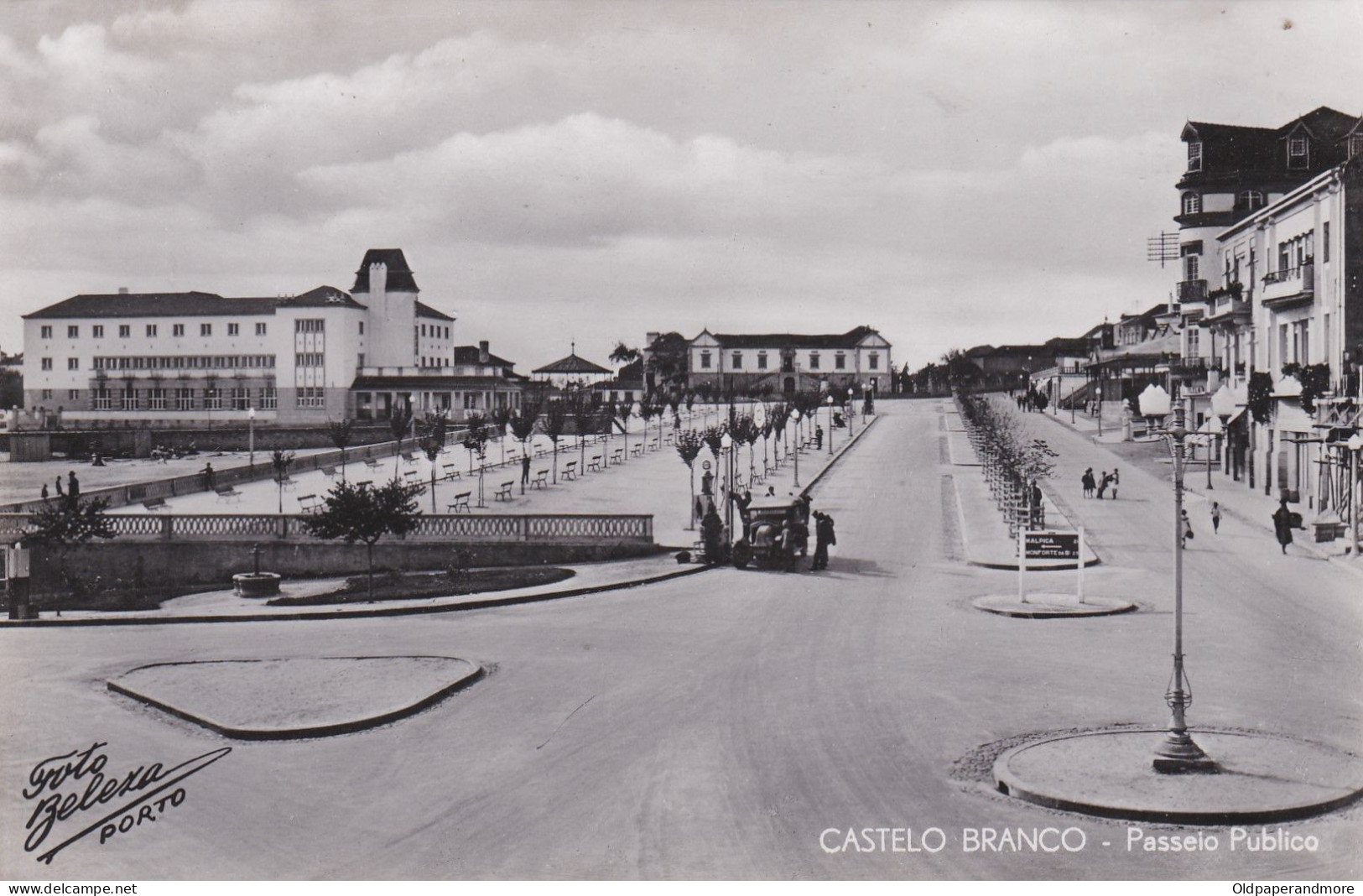 POSTCARD PORTUGAL - CASTELO BRANCO - PASSEIO PÚBLICO - Castelo Branco