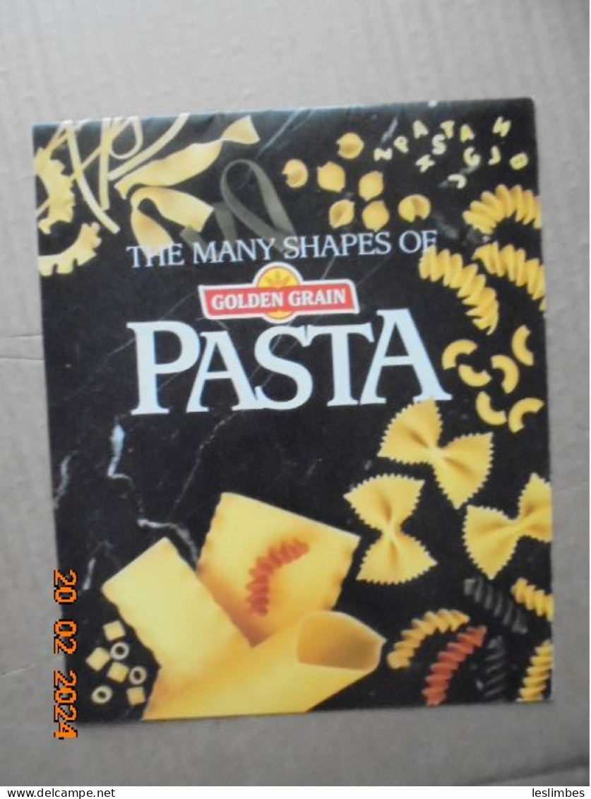 Many Shapes Of Golden Grain Pasta - Golden Grain Company Food Service / Quaker Oats Company 1991 - American (US)