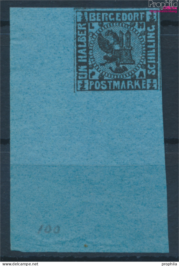 Bergedorf 1ND Neu- Bzw. Nachdruck Ungebraucht 1887 Wappen (10335583 - Bergedorf