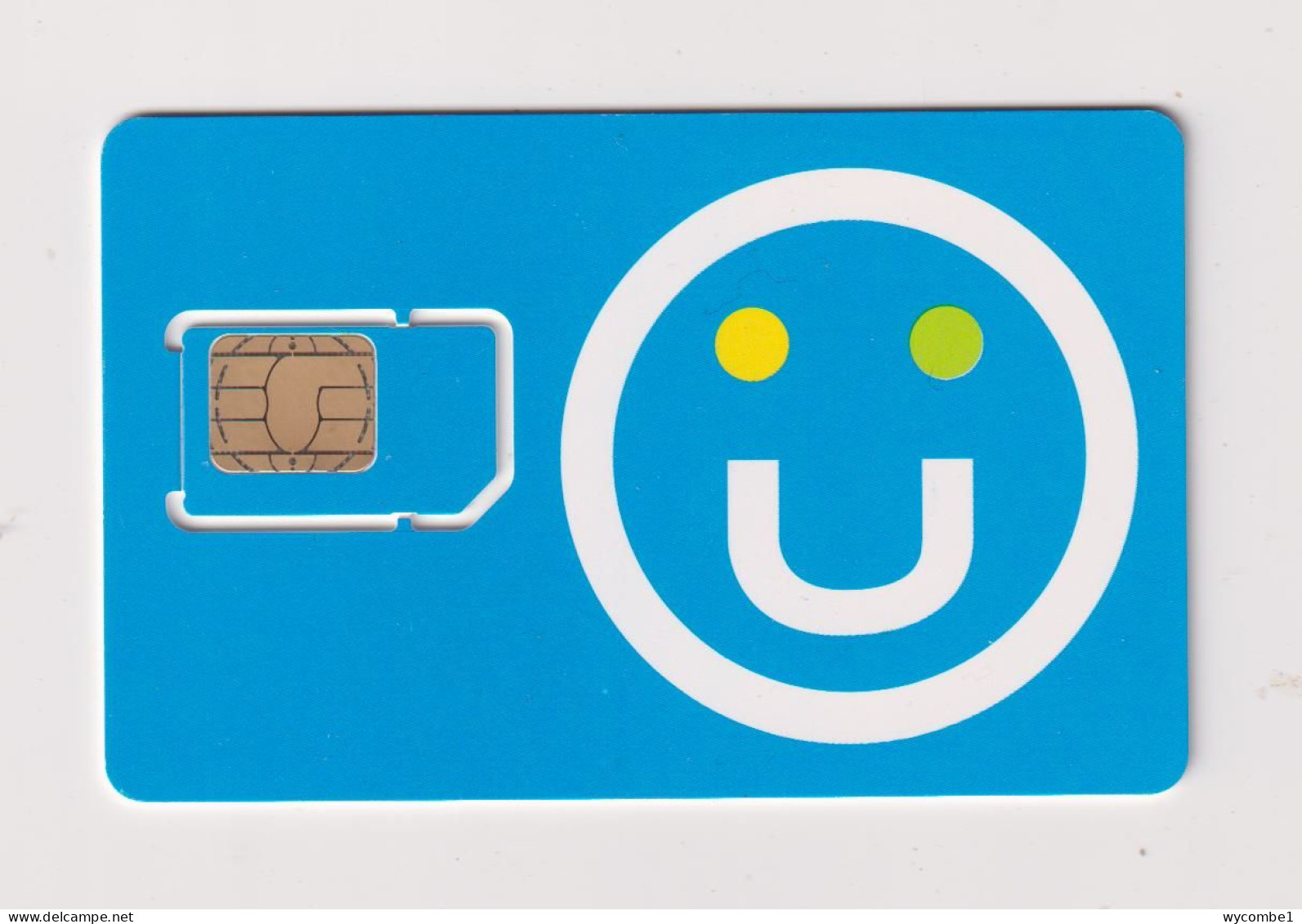 UGANDA  - Smiley Face Unused Chip SIM Phonecard - Uganda