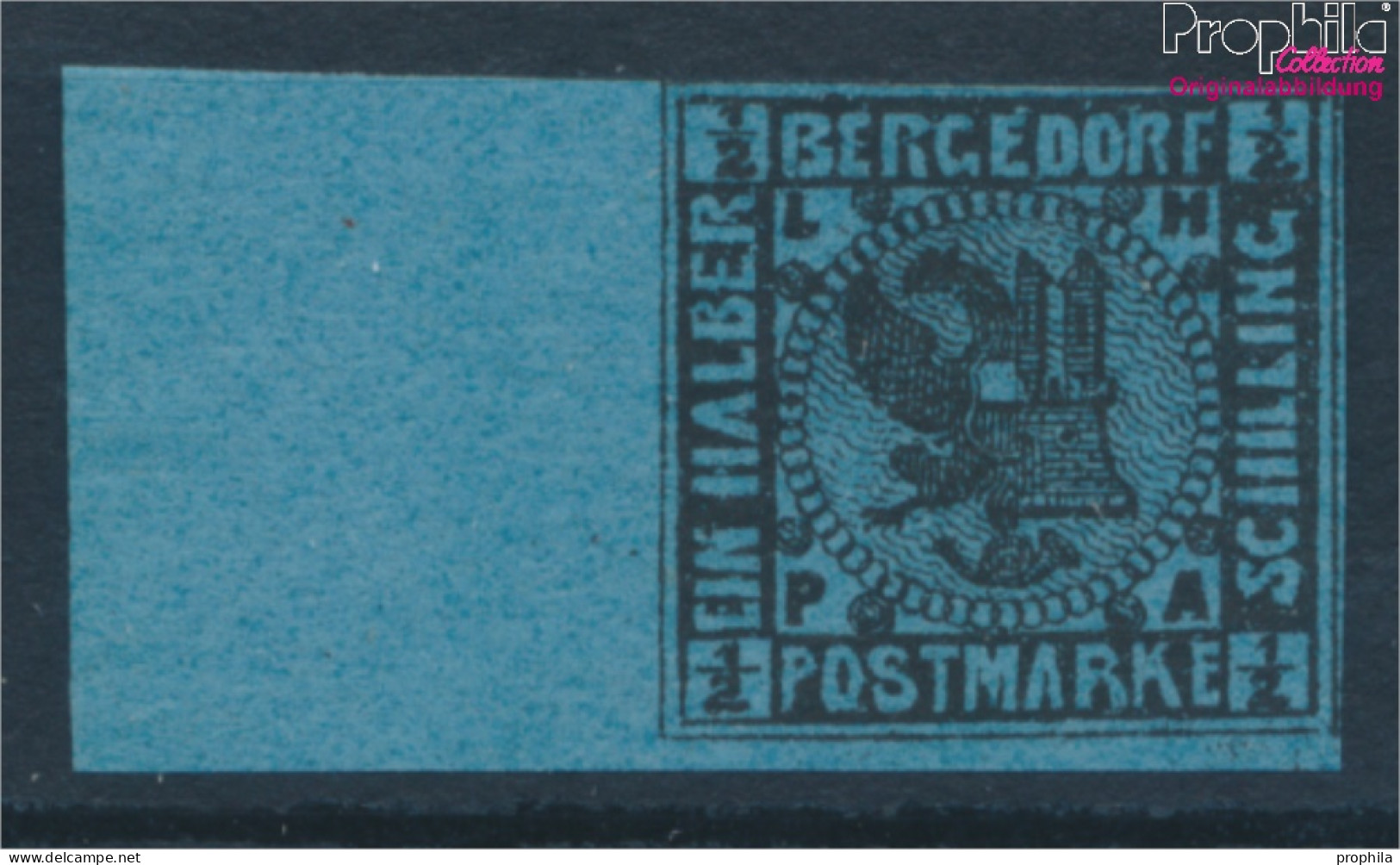 Bergedorf 1ND Neu- Bzw. Nachdruck Ungebraucht 1887 Wappen (10335585 - Bergedorf