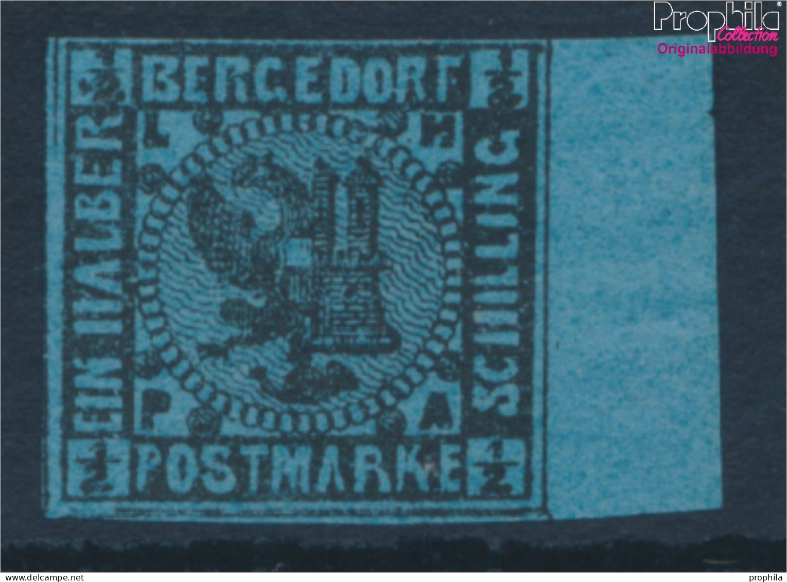 Bergedorf 1ND Neu- Bzw. Nachdruck Ungebraucht 1887 Wappen (10335600 - Bergedorf