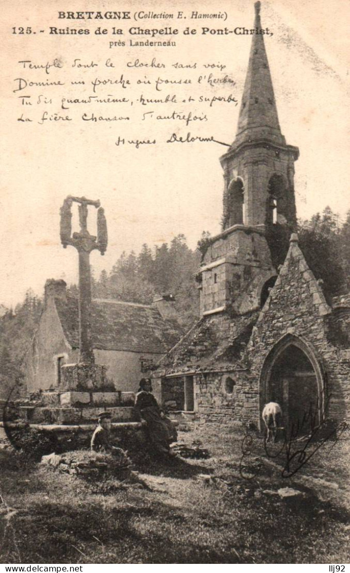 CPA 29 - LA ROCHE-MAURICE (Finistère) - 125. Ruines De La Chapelle De Pont-Christ - La Roche-Maurice