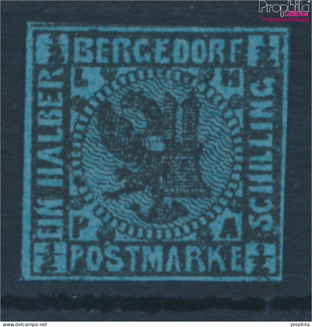 Bergedorf 1ND Neu- Bzw. Nachdruck Ungebraucht 1887 Wappen (10335606 - Bergedorf