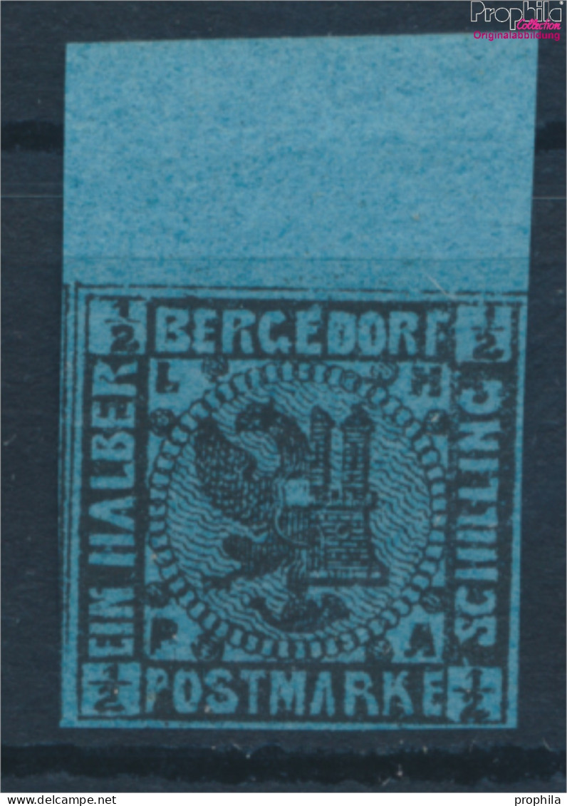 Bergedorf 1ND Neu- Bzw. Nachdruck Ungebraucht 1887 Wappen (10335617 - Bergedorf